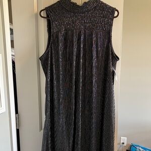 Nine West Shimmering Black Maxi Dress